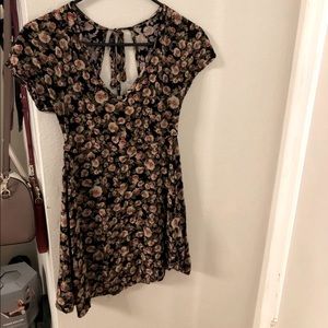 Vintage Floral Mini Dress